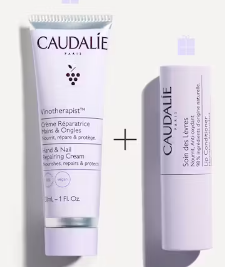 CAUDALIE Vinotherapist LipHand Creme Duo CAUDALIE Vinotherapist LipHand Creme Duo
